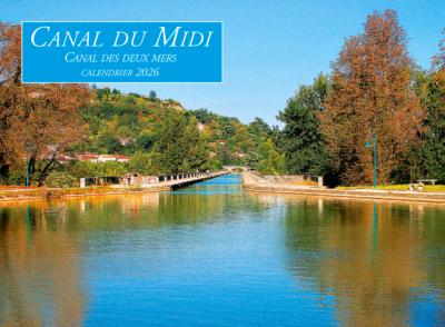 CALENDRIER CANAL DU MIDI, CANAL DES DEUX MERS 2026 COUV 04