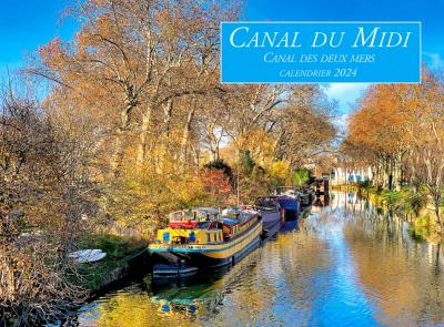 CALENDRIER CANAL DU MIDI, CANAL DES DEUX MERS 2024 COUV 04