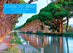 CALENDRIER CANAL DU MIDI, CANAL DES DEUX MERS 2024 COUV 13