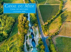 CALENDRIER CANAL DU MIDI, CANAL DES DEUX MERS 2026 COUV 13