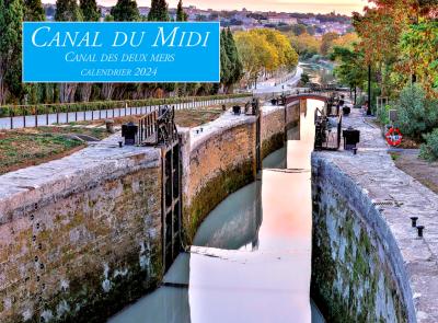 CALENDRIER CANAL DU MIDI, CANAL DES DEUX MERS 2024 COUV 08