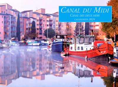 CALENDRIER CANAL DU MIDI, CANAL DES DEUX MERS 2024 COUV 02