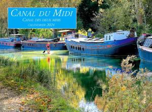 CALENDRIER CANAL DU MIDI, CANAL DES DEUX MERS 2024 COUV 07