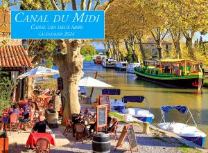 CALENDRIER CANAL DU MIDI, CANAL DES DEUX MERS 2024 COUV 11