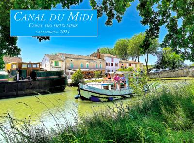 CALENDRIER CANAL DU MIDI, CANAL DES DEUX MERS 2024 COUV 05