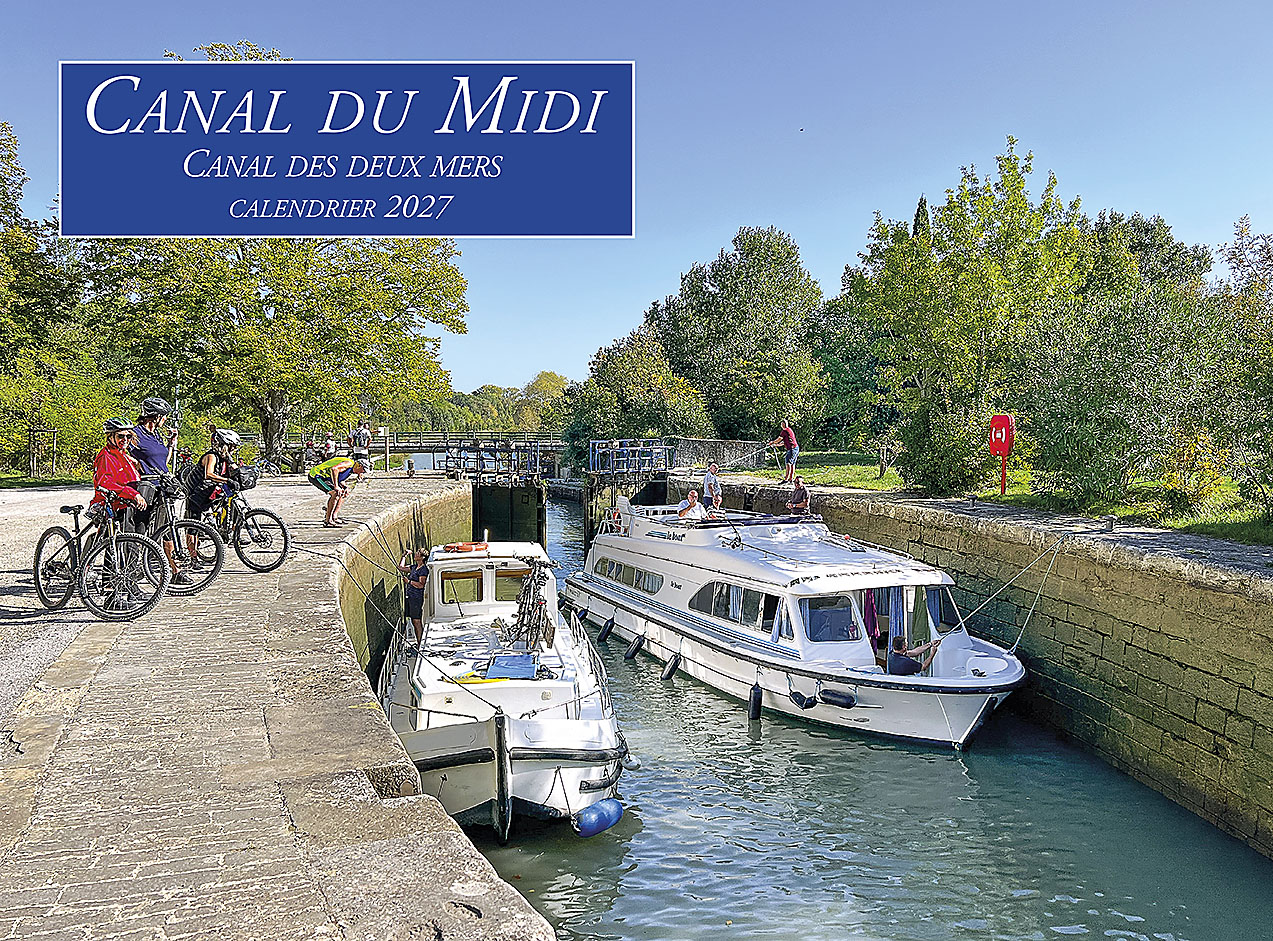 CALENDRIER CANAL DU MIDI 2027 COUV 14