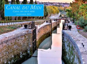CALENDRIER CANAL DU MIDI, CANAL DES DEUX MERS 2024 COUV 08