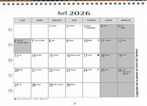 CALENDRIER ILE D'OLÉRON 2026 COUV 01