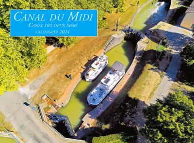 CALENDRIER CANAL DU MIDI, CANAL DES DEUX MERS 2024 COUV 14