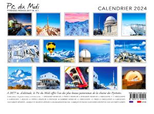 CALENDRIER PIC DU MIDI DE BIGORRE 2024 COUV 01