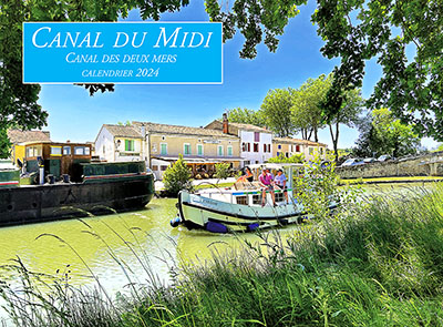 CALENDRIER CANAL DU MIDI, CANAL DES DEUX MERS 2024